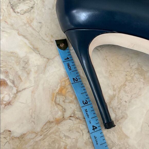 J. Crew Glossy Leather Stiletto Pumps Heels with Ankle Straps - Picture 13 of 15